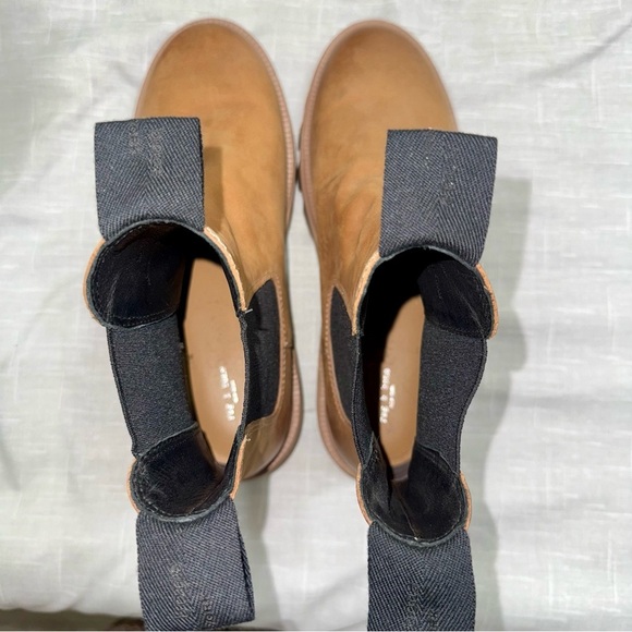 Rag & Bone Quest Leather Chelsea Boots In Camel Size 9.5/39.5 - Picture 10 of 13
